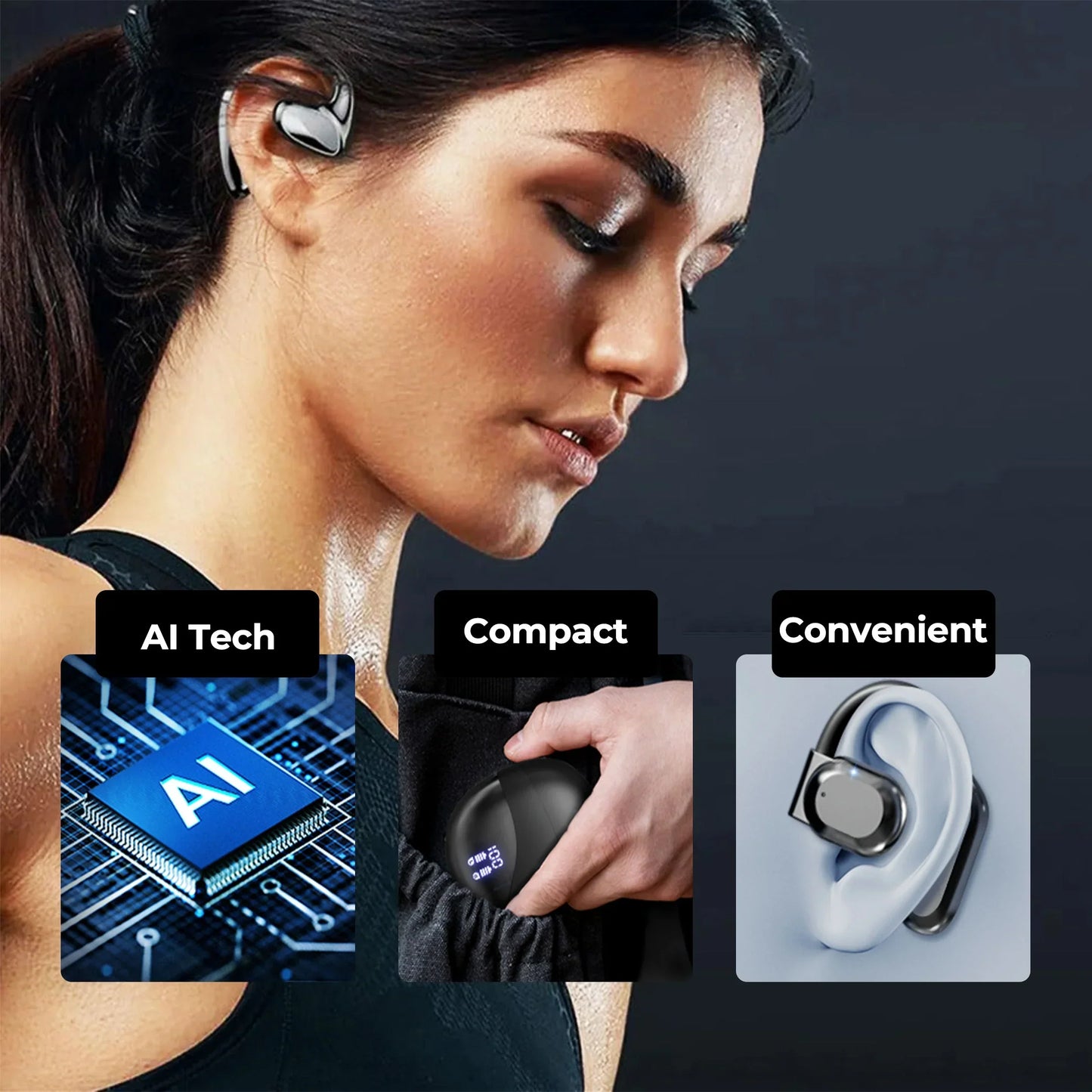 Wireless Universal Language Translator Earbuds