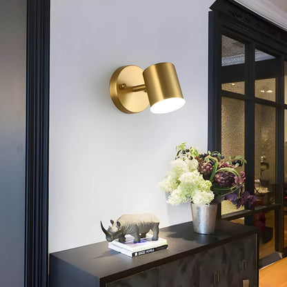 Modern Copper LED Wall Sconce Lights