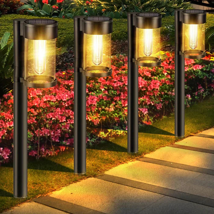 Premium Outdoor Solar Panel Garden Lights - Fesara