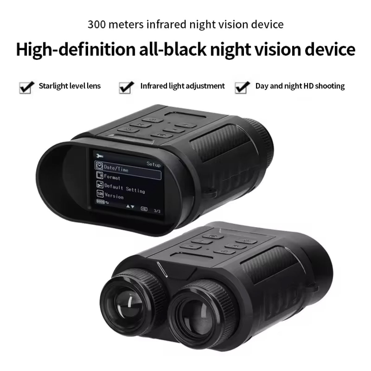 Clear Night Vision Goggles for Dark Environments
