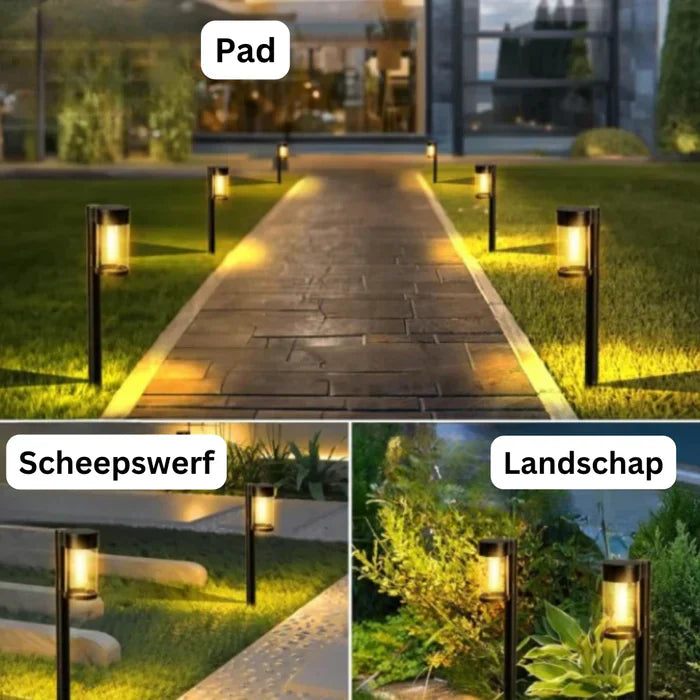 Premium Outdoor Solar Panel Garden Lights
