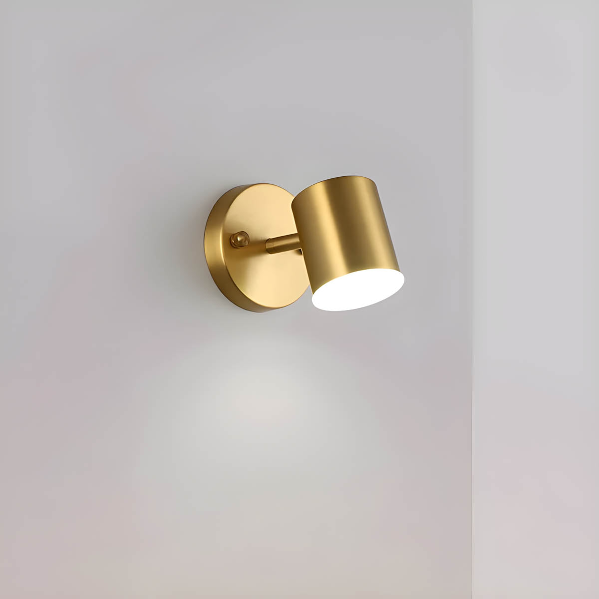 Modern Copper LED Wall Sconce Lights