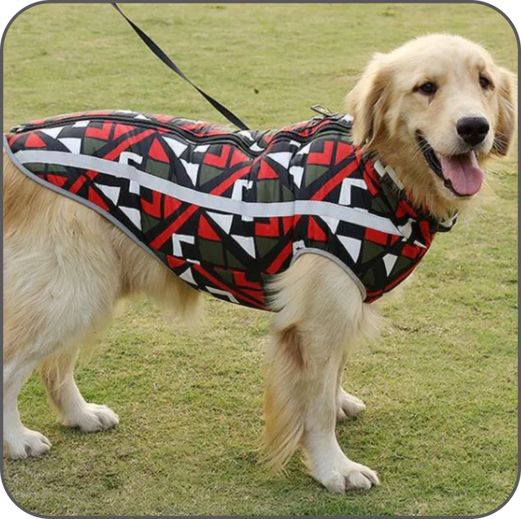 Waterproof Winter Dog Coat with Breathable Design