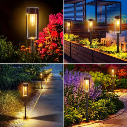 Premium Outdoor Solar Panel Garden Lights