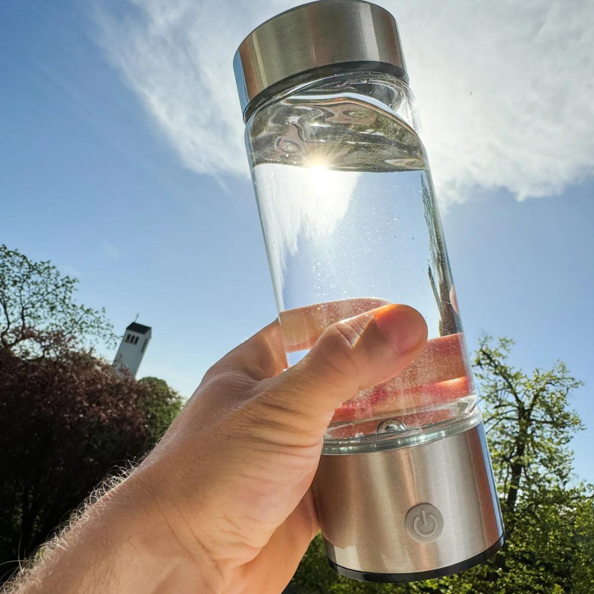 Portable Alkaline Water Bottle with USB Charging