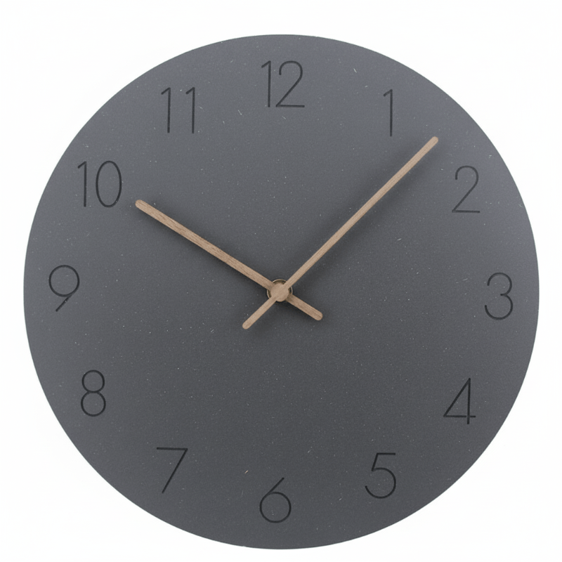 Quiet Modern Minimalist Wall Clock