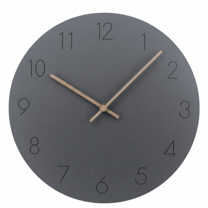 Quiet Modern Minimalist Wall Clock