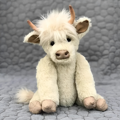 Soft Cuddle Highland Cow Plush Toy - Fesara