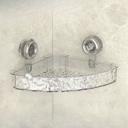 Corner Shower Shelf Suction Bathroom Storage Caddy