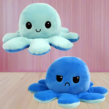 Cuddly Octopus Reversible Stuffed Animal Toy