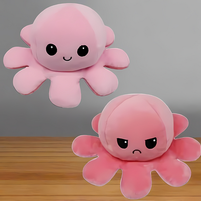 Cuddly Octopus Reversible Stuffed Animal Toy