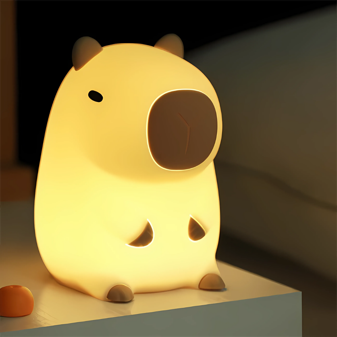 Soft Silicone Animal Night Lamp Adjustable Brightness - Fesara