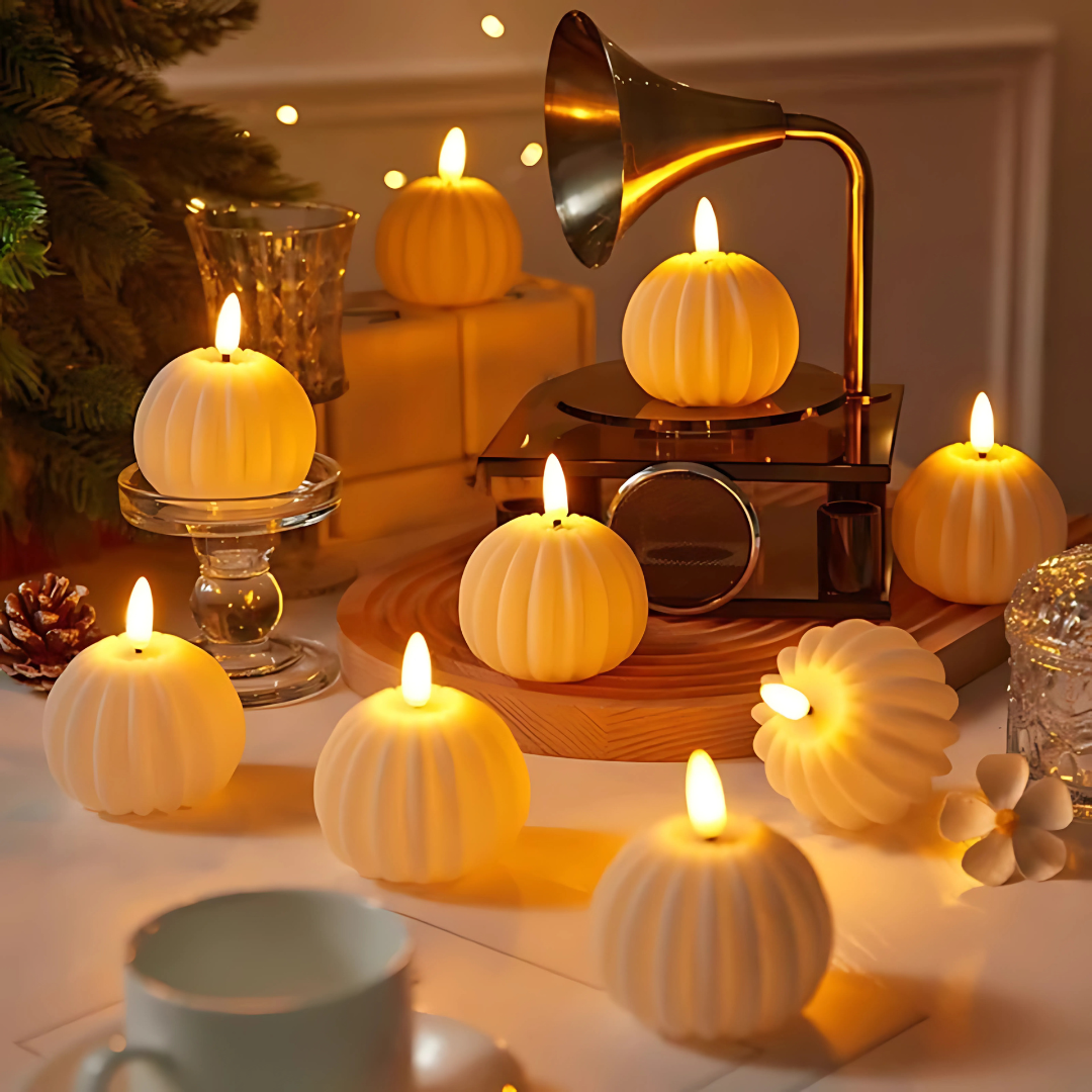 Realistic LED Flicker Candle Set