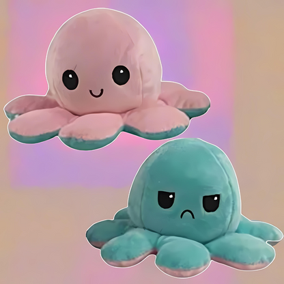 Cuddly Octopus Reversible Stuffed Animal Toy