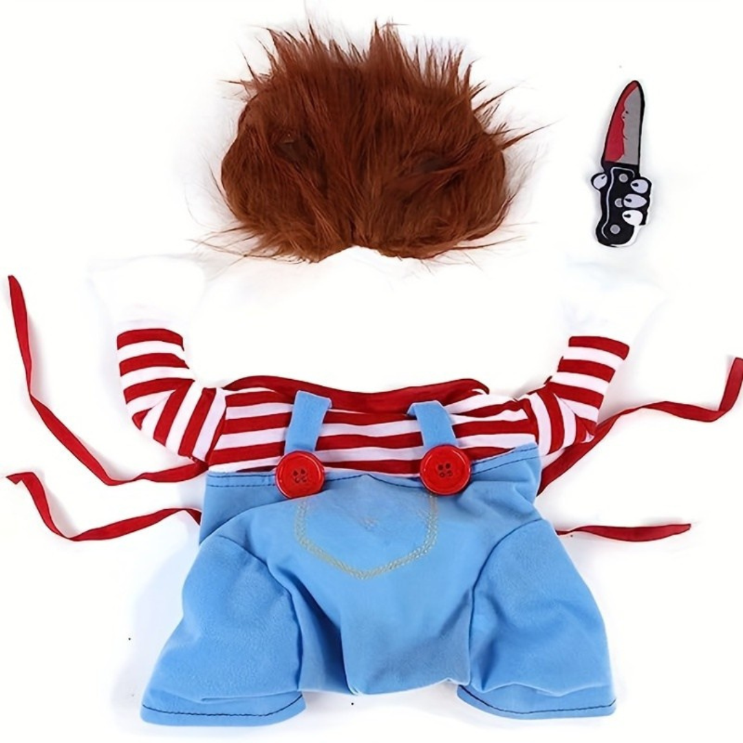 Spooky Dog Halloween Costume Cute Plush Outfit
