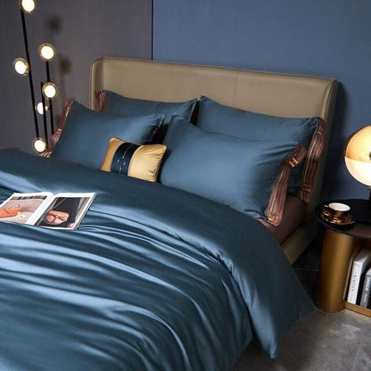 Luxury Blue Bedding Set