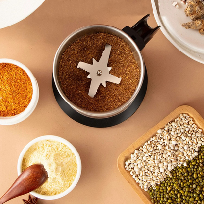 Compact Electric Spice and Coffee Mill Grinder