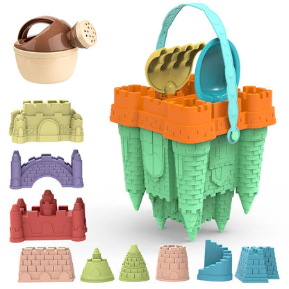 Large Kids Sandcastle Building Kit - Fesara