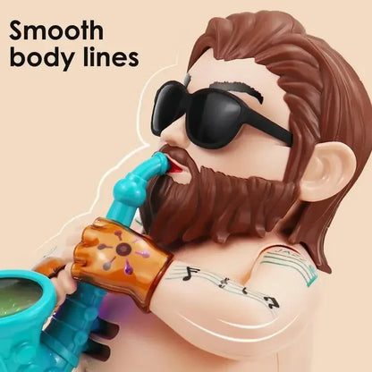 Vibrant Musician Figurine Statue