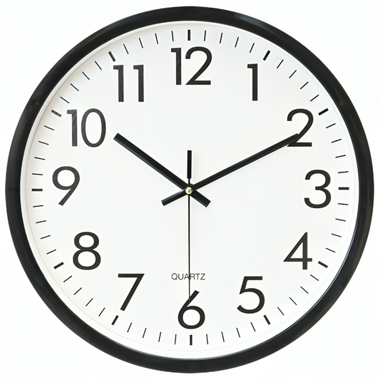 Accurate Digital Atomic Clock with Sleek Black Finish - Fesara