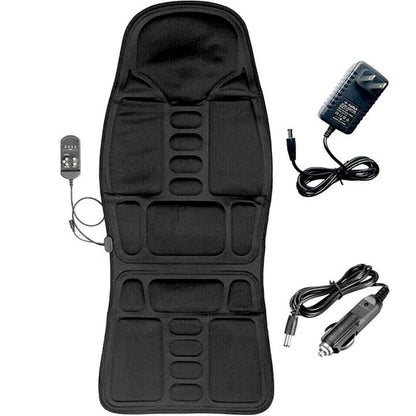 Relaxing Massage Seat Pad With Heated Neck Support Cushion