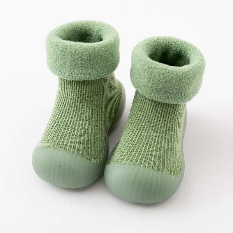 Grip Sole Toddler Socks Shoes for Boys Girls