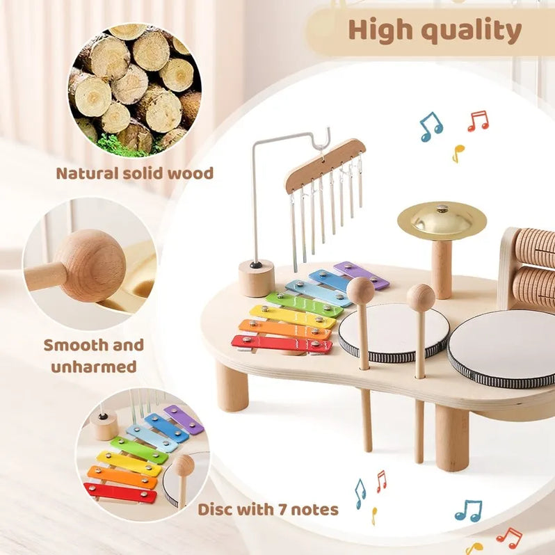 Fun Kids Musical Instrument Table