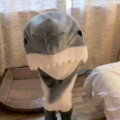 Soft Plush Shark Throw Blanket