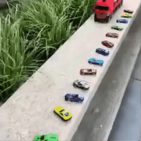 Fesara Fast Racing Truck Toy Playset
