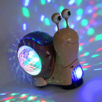 Colorful Singing Snail Night Light Toy