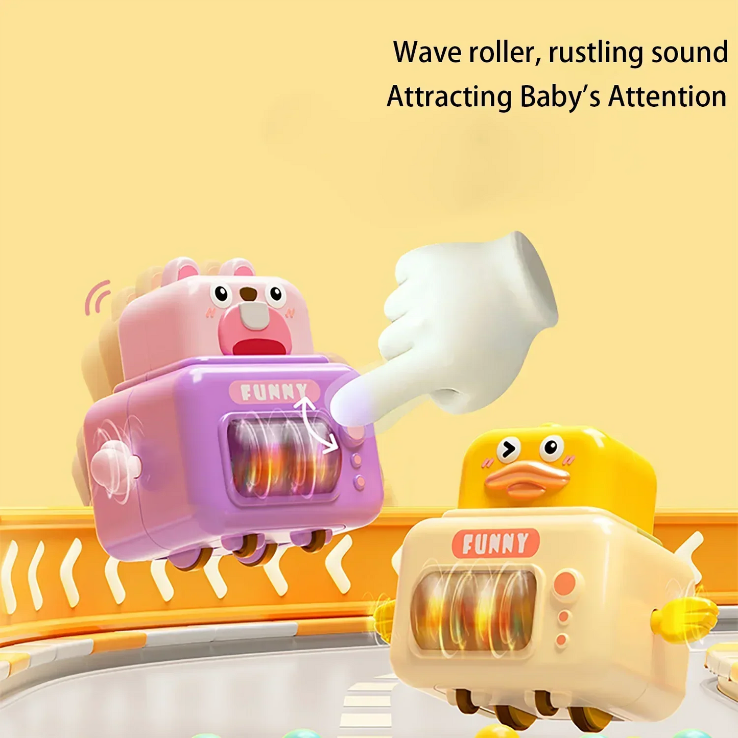 Fun Animal Toy Car Playset