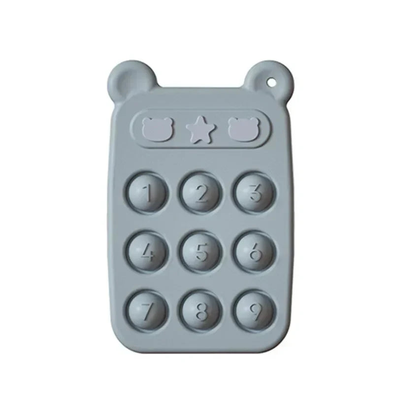 Soft Baby Teether Toy & Anxiety Relief Ring - Fesara