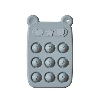 Soft Baby Teether Toy & Anxiety Relief Ring - Fesara