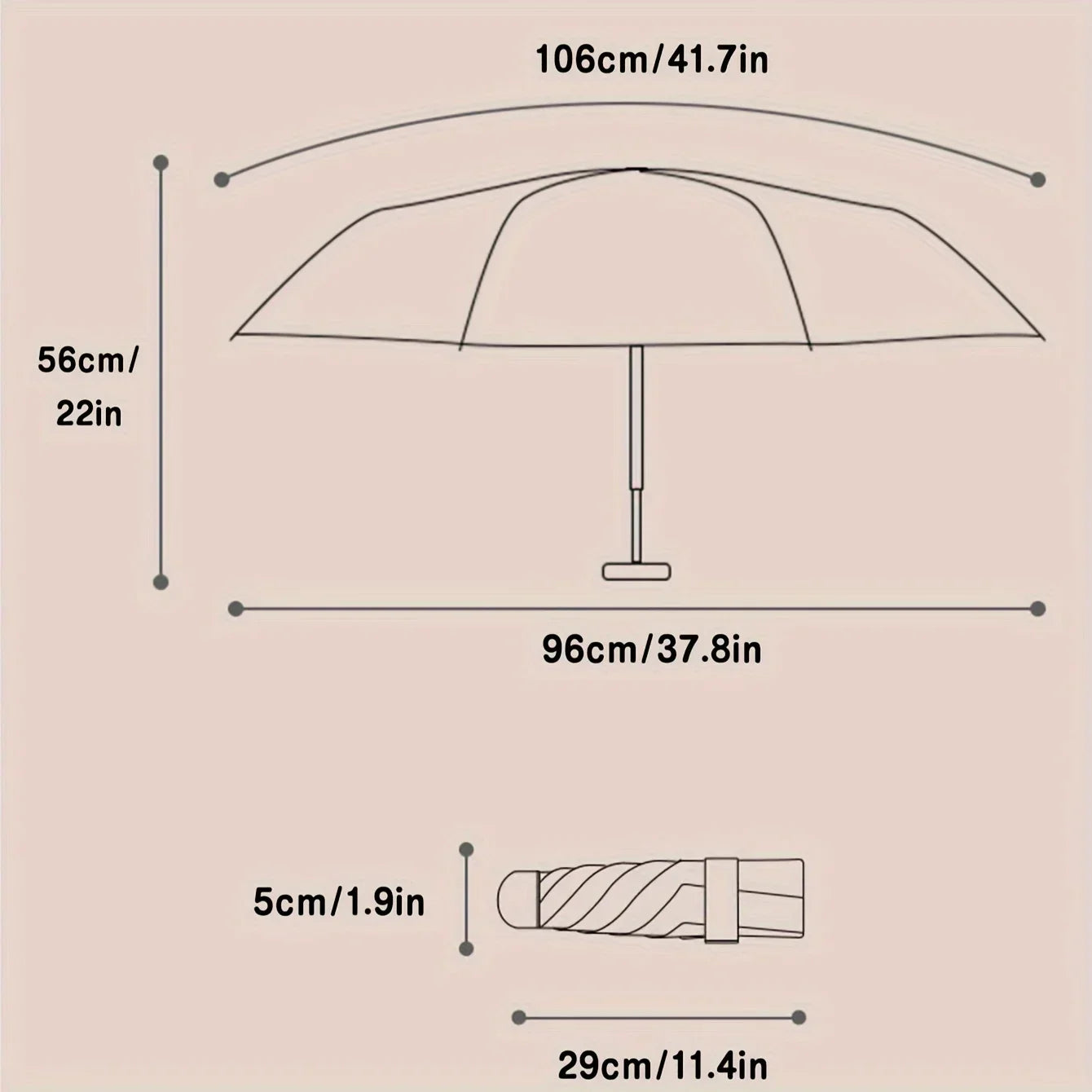 Classic Antique Parasol Umbrella
