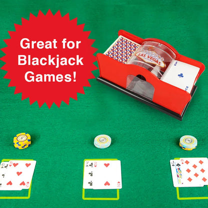 Easy Card Shuffler for Fast Game Play