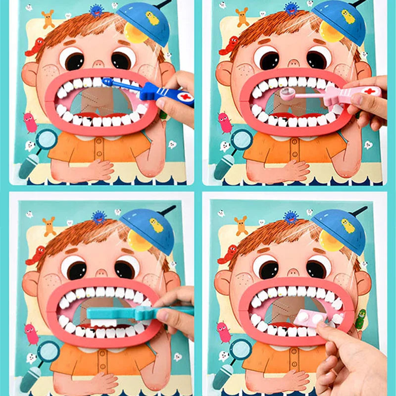 Kids 3-in-1 Doctor Play Set with Store