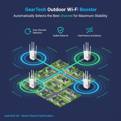 Fast WiFi Range Extender up to 1200Mbps