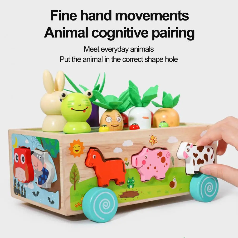 Fun Farm Toy Sorting Cart