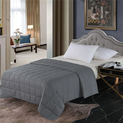 Cozy Eindhoven Plush Weighted Blanket for Deep Sleep - Fesara