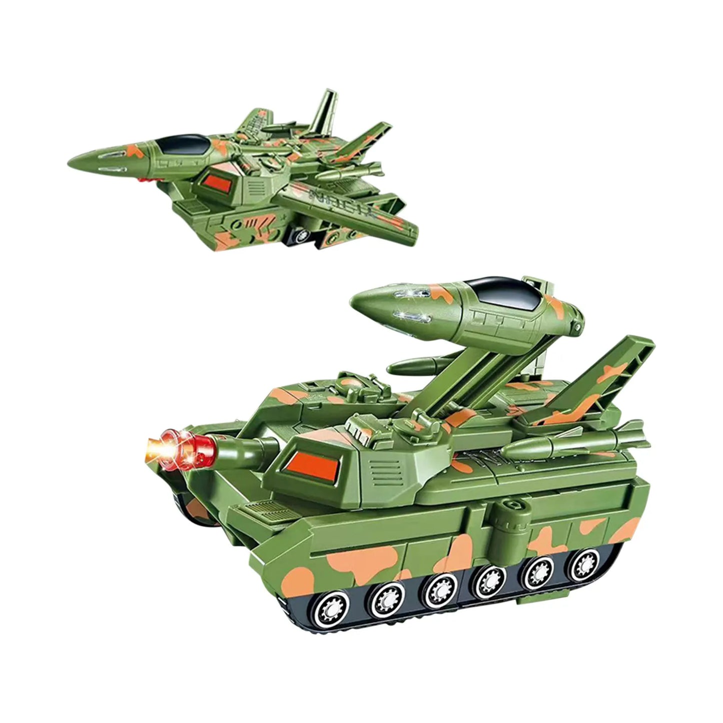 Fun LED Music Toy Car Tank