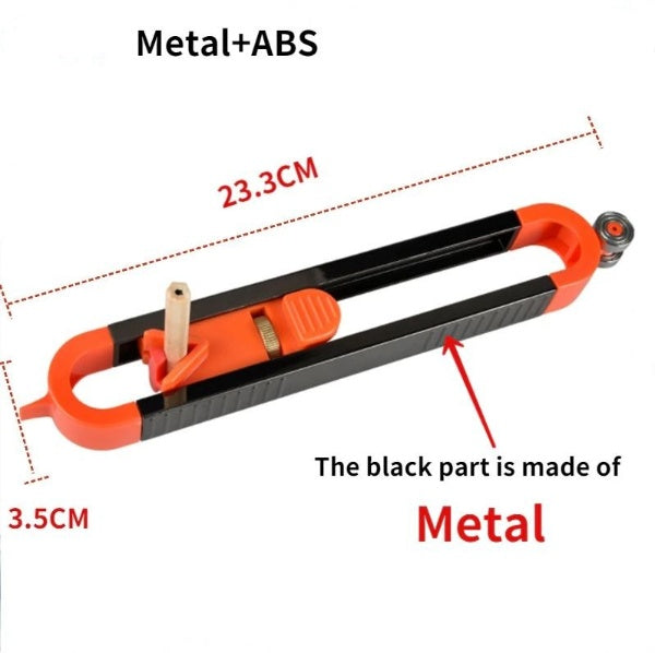 Precise Adjustable Edge Ruler Gauge