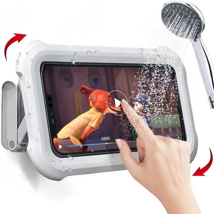 Adjustable Waterproof Shower Phone Mount Holder