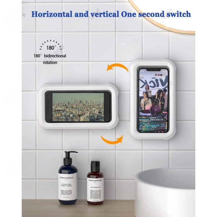 Adjustable Water Resistant Shower Phone Mount