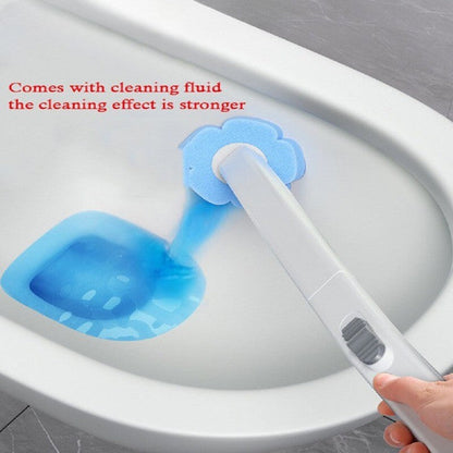 Easy Clean Disposable Toilet Brush Kit