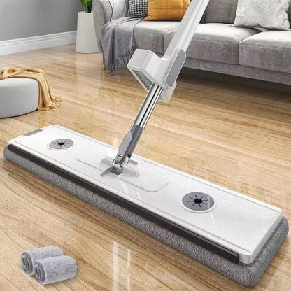 Easy Spin Microfiber Mop with Self Wringing Head - Fesara
