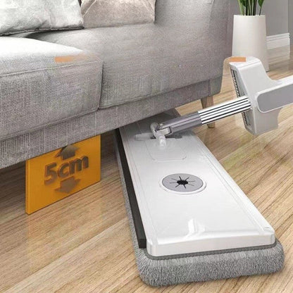 Easy Spin Microfiber Mop with Self Wringing Head