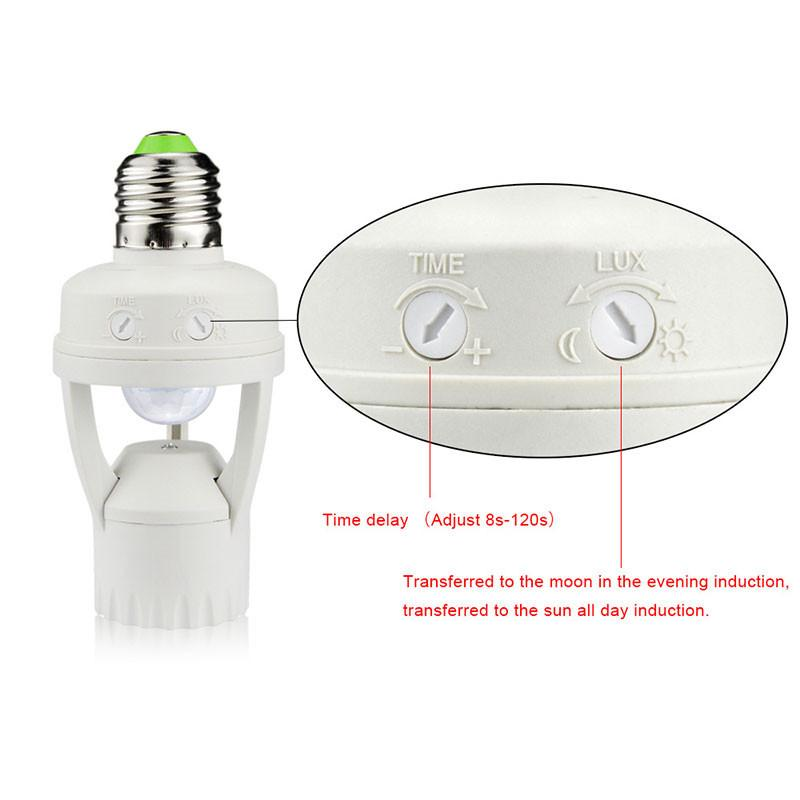 Smart 360 Degree Rotating LED Light Socket Base
