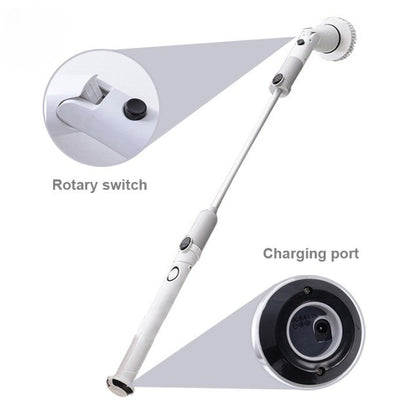 Powerful Spin Electric Cleaning Brush - Fesara