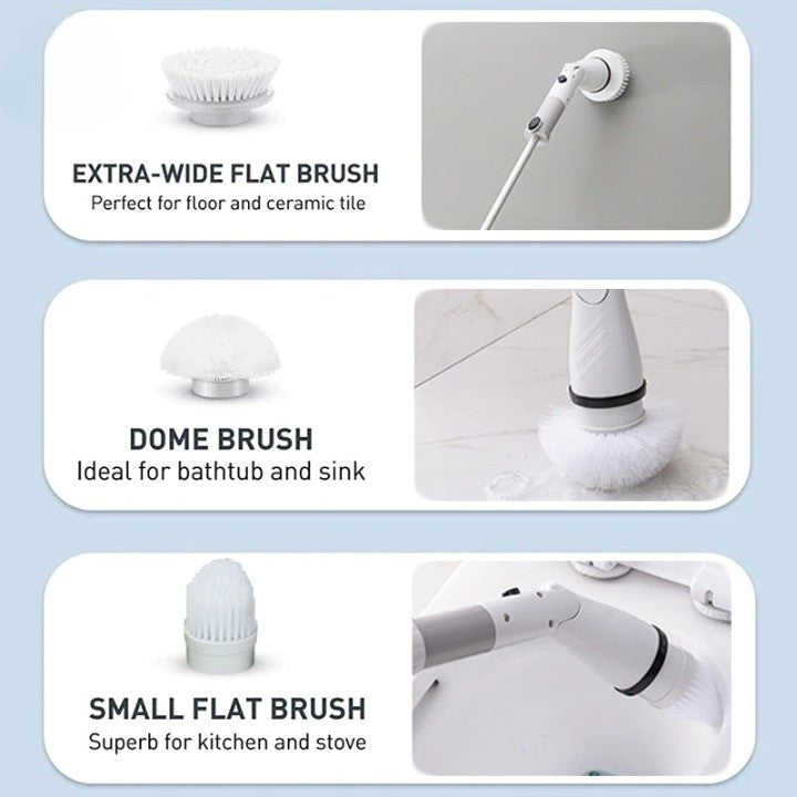 Powerful Spin Electric Cleaning Brush