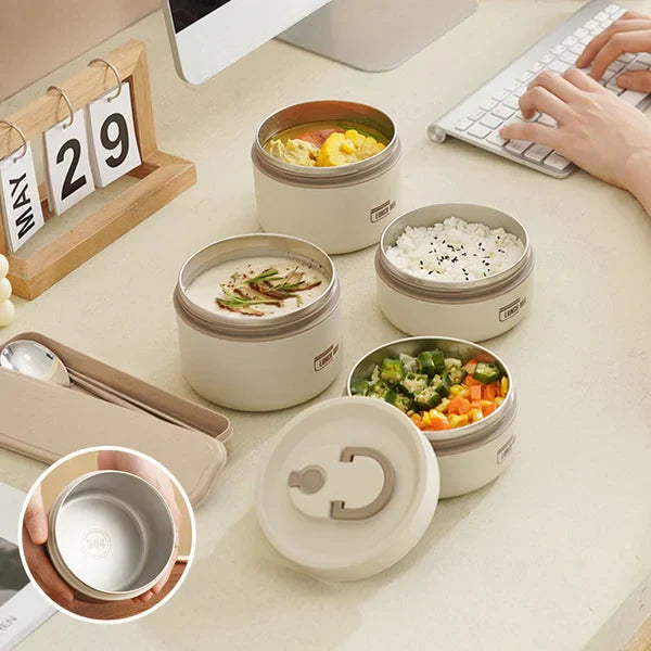 Thermal Lunch Box - Keeps Food Hot or Cold
